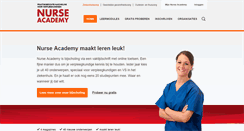Desktop Screenshot of nurseacademy.nl